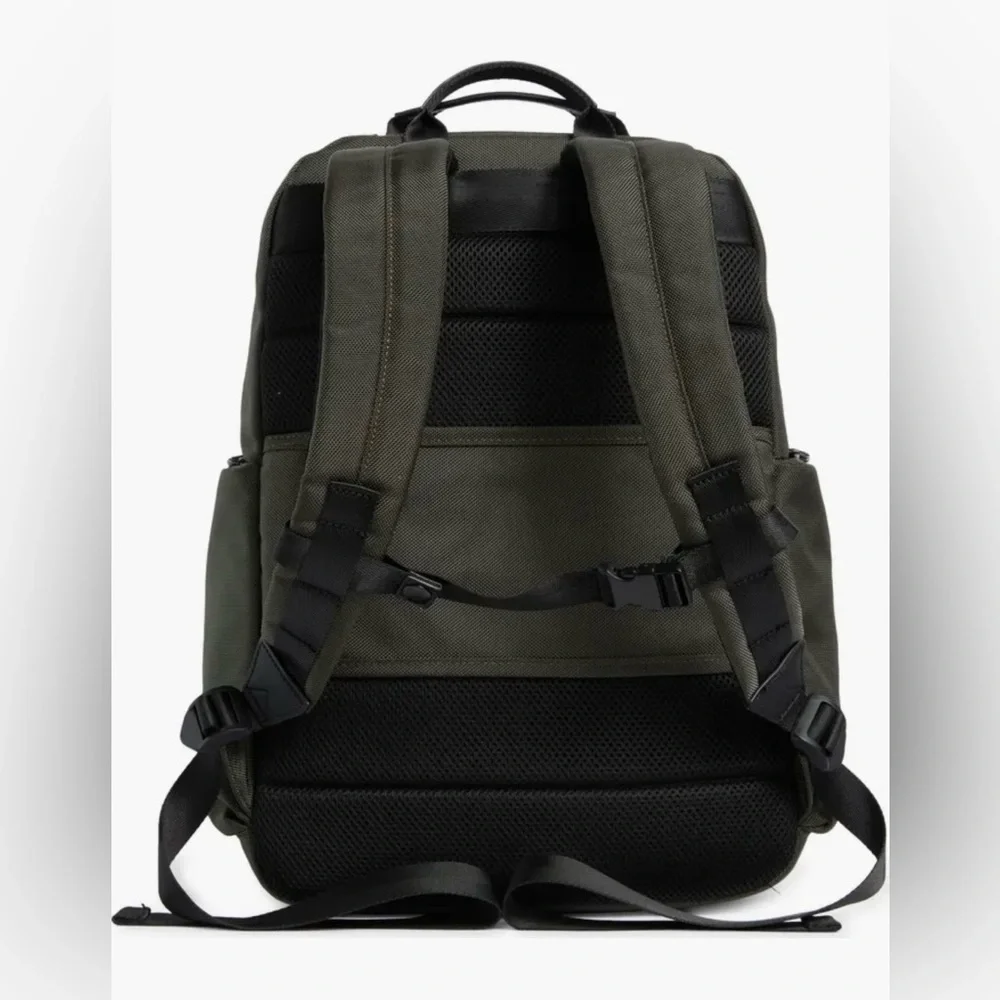 Bonobos Ballistic Nylon Laptop Backpack Olive Green NWT GHB7160B $350